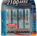 Pin ANSMANN 1.2V AA4-2100mA